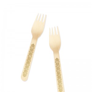 Fork - Damask Gold